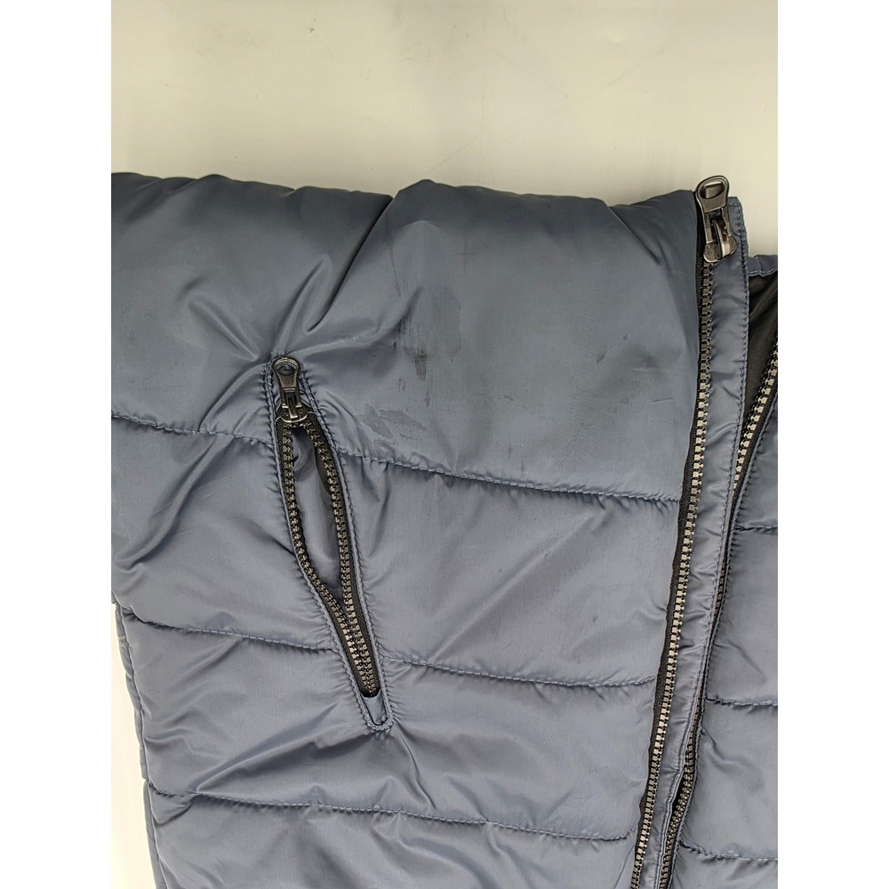 Free Country Puffer Vest Mens XL Full Zip Pockets Blue - Picture 10 of 16